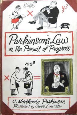 Sampul Buku Parkinsons Law The Pursuit of Progress